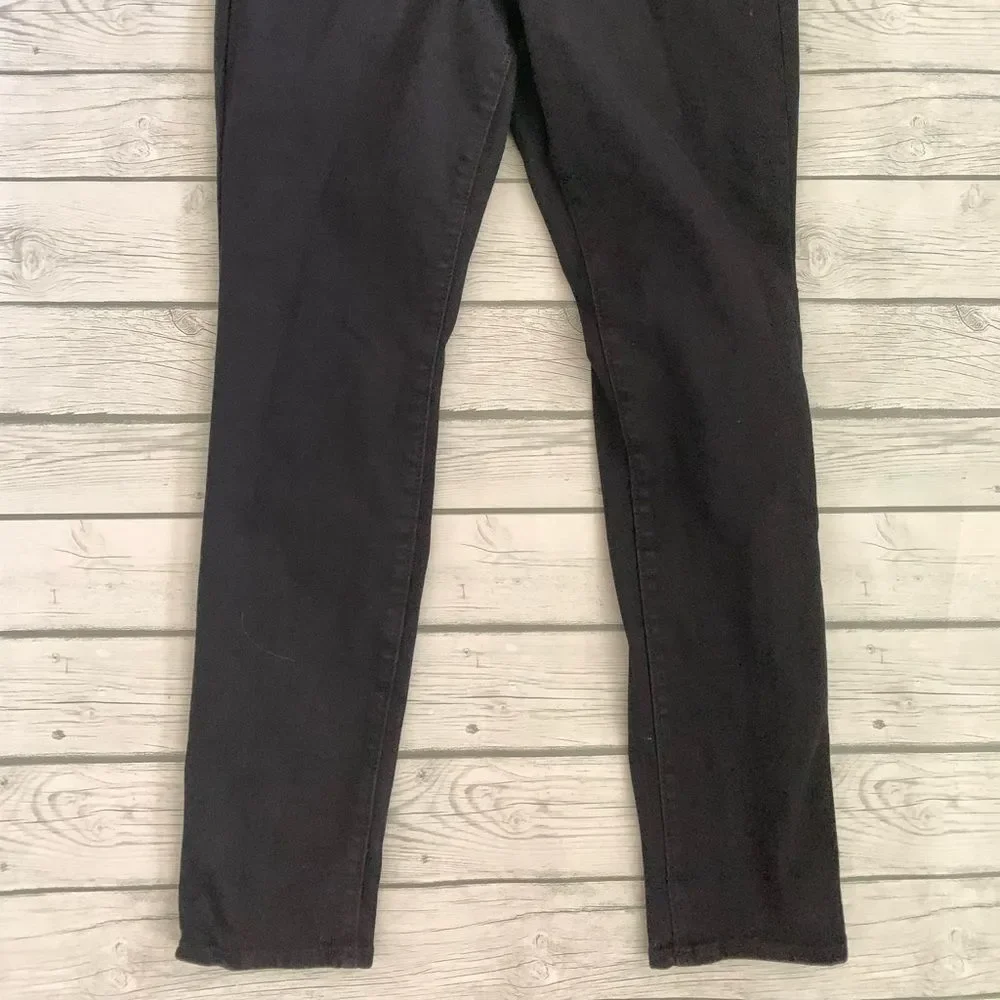 Old Navy black pop color skinny jeans-8